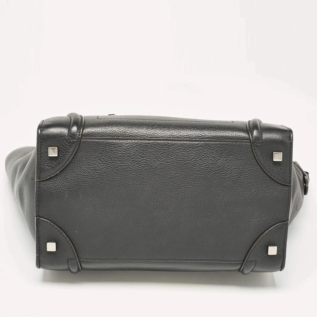 Celine Celine Black Leather Mini Luggage Tote 9