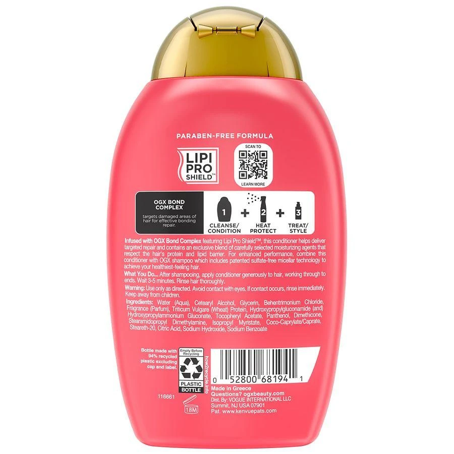 OGX Repair & Protect Bond Protein Repair Conditioner 6