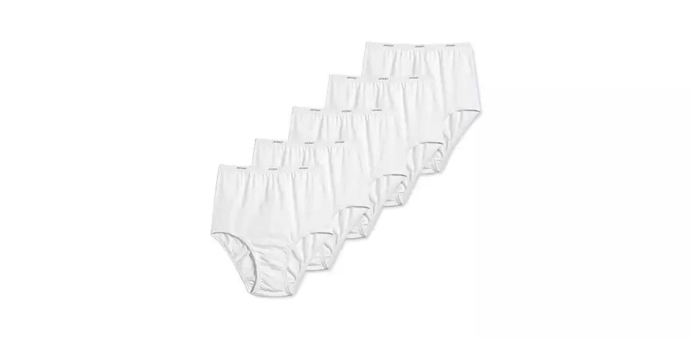 Jockey Women's Classics Cotton 5 Pack Brief Underwear 1743 1