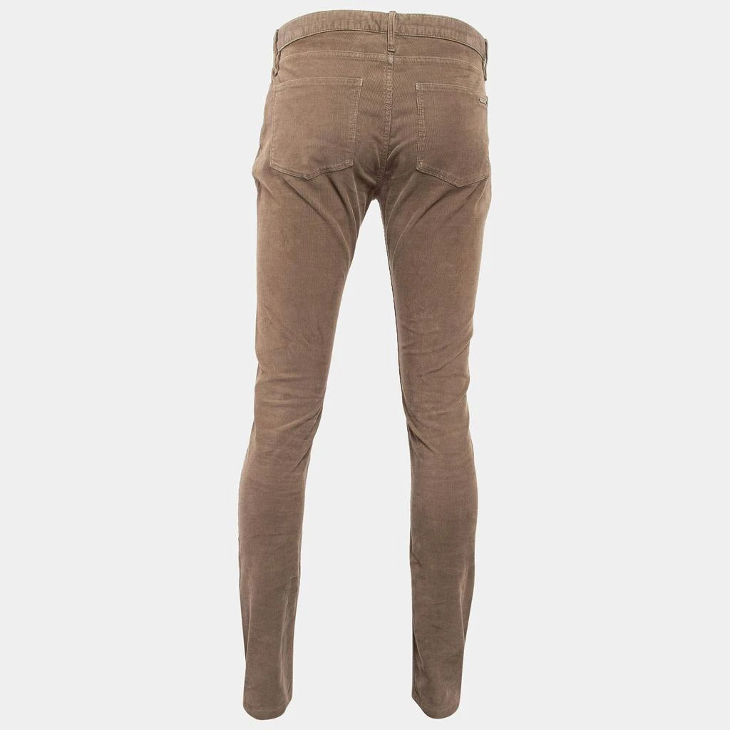 Burberry Burberry Brit Brown Corduroy Straight Leg Pants L 2