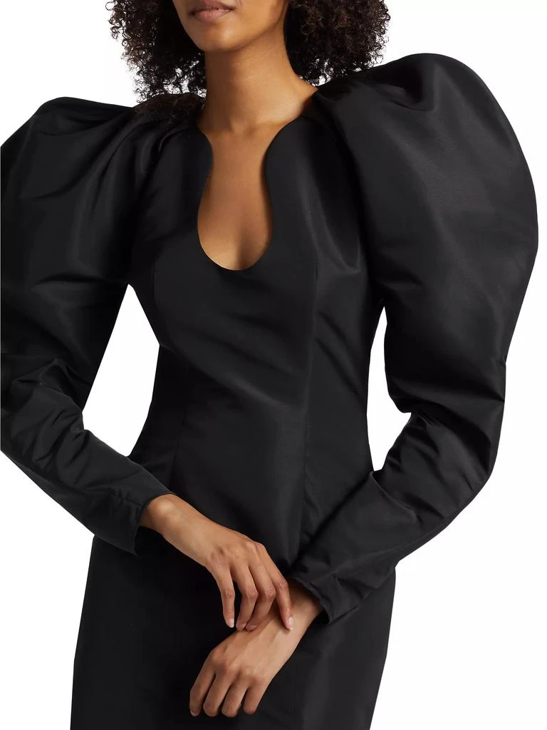 Nina Ricci Faille Coccoon-Sleeve Minidress 6