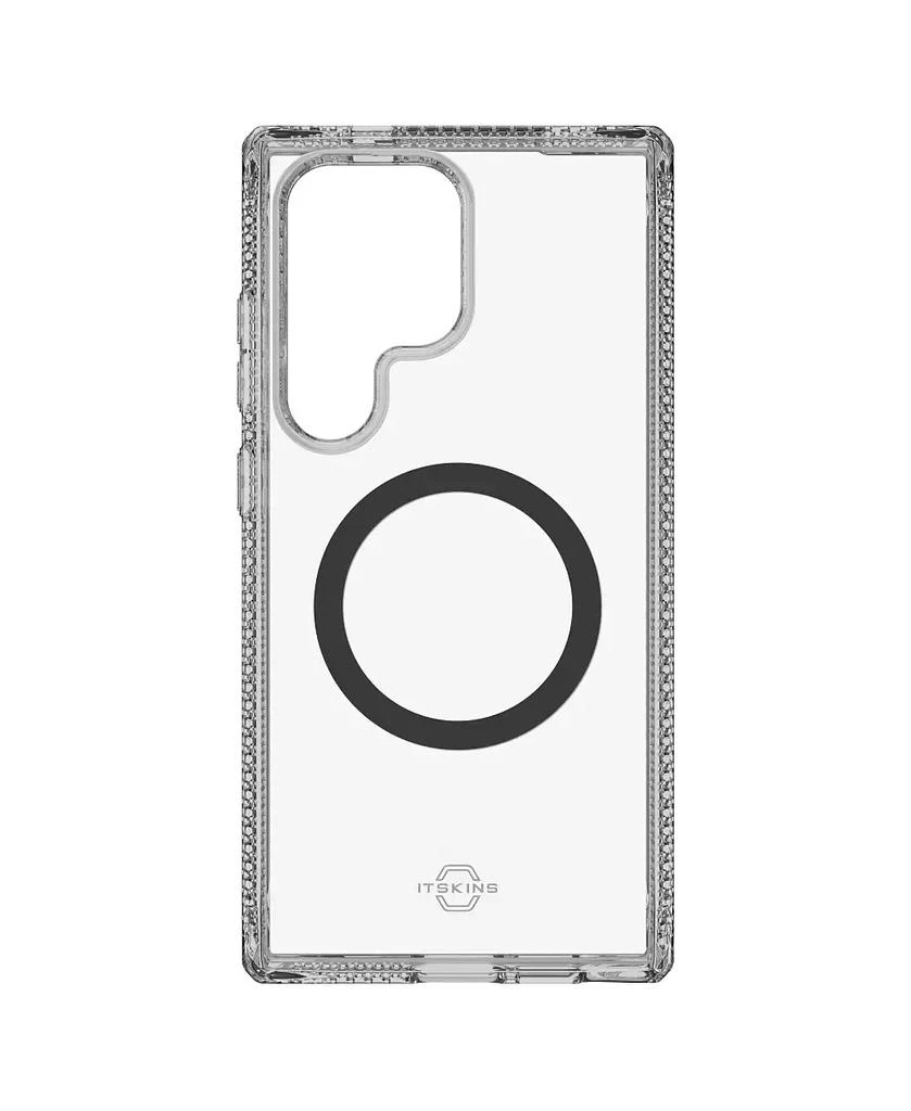 ITSkins Hybrid_R Clear MagSafe Case for Samsung Galaxy S25 Ultra 3