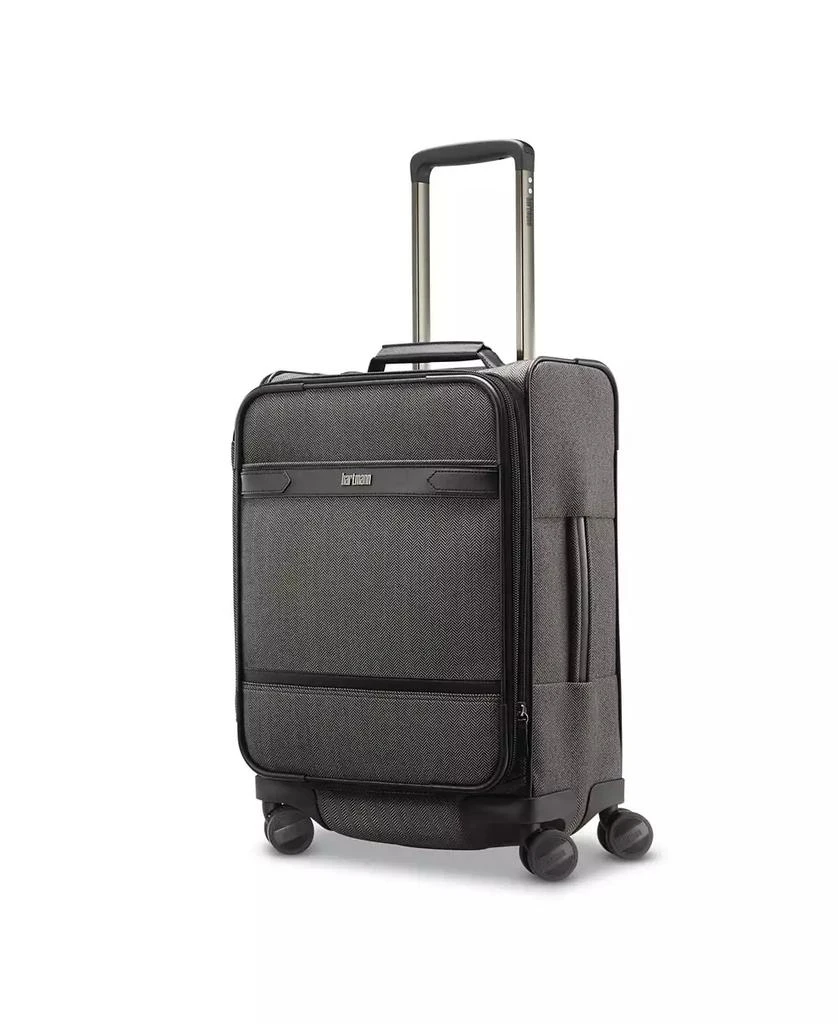 Hartmann Herringbone DLX Domestic Carry-On Expandable Spinner Suitcase 1