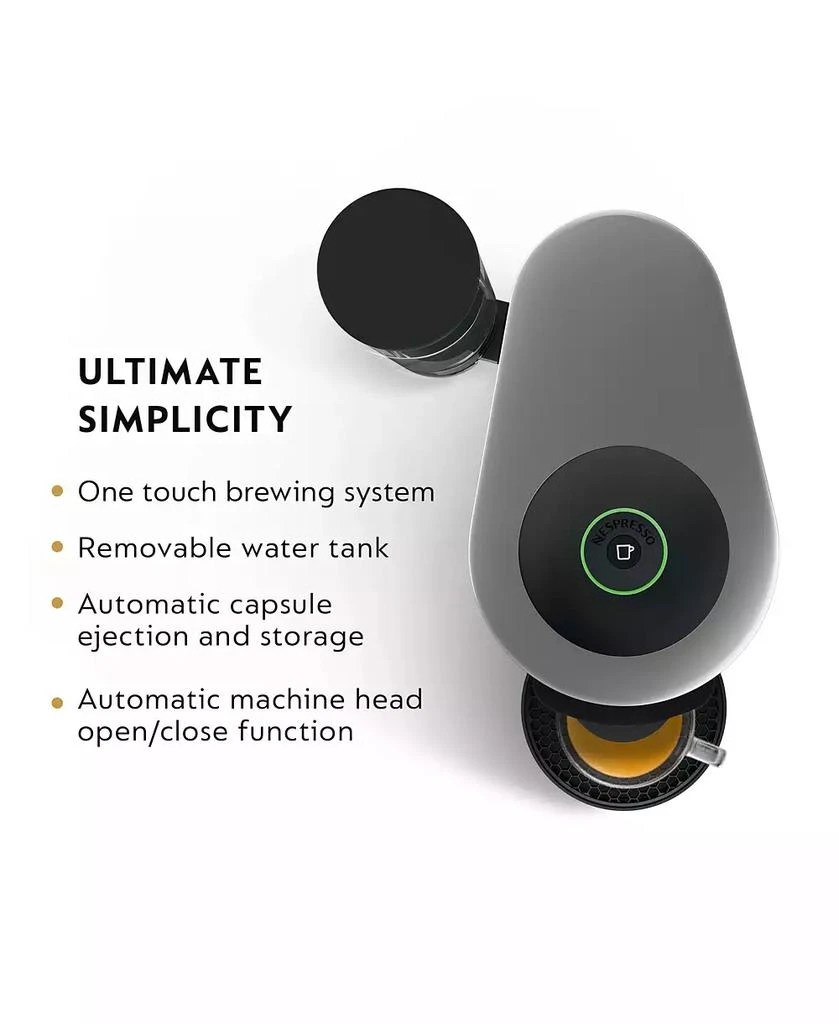 Nespresso Vertuo Plus Coffee and Espresso Machine by De'Longhi with Aeroccino, Grey 6