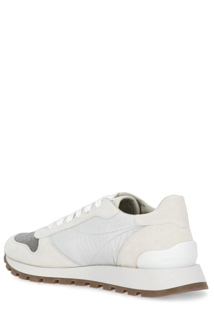 Brunello Cucinelli Brunello Cucinelli Panelled Low-Top Sneakers 3