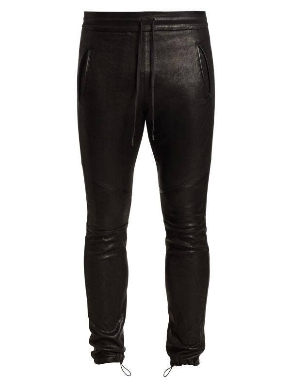 John Elliott Leather Escobar Pants