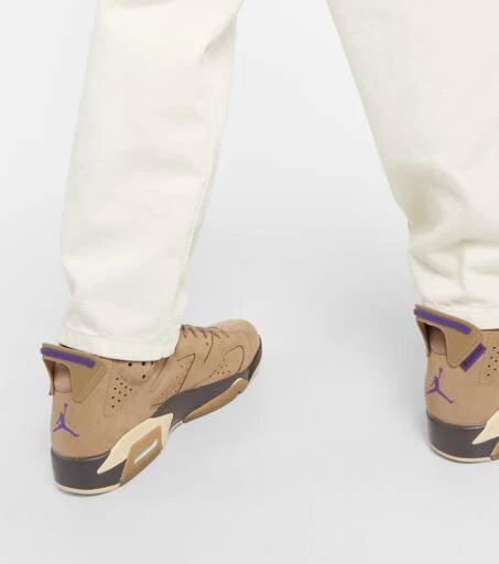NIKE Air Jordan 6 Retro suede sneakers 7