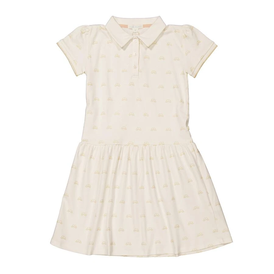 Marie Chantal Kids Angel Wing Printed Polo Dress