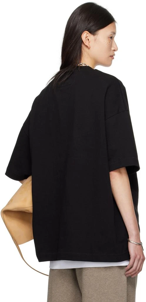 Essentials Black Bonded T-Shirt 3