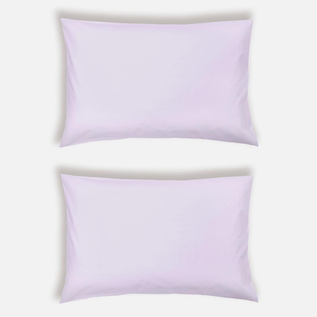 in homeware ïn home 200 Thread Count 100% Organic Cotton Pillowcase Pair - Light Grey