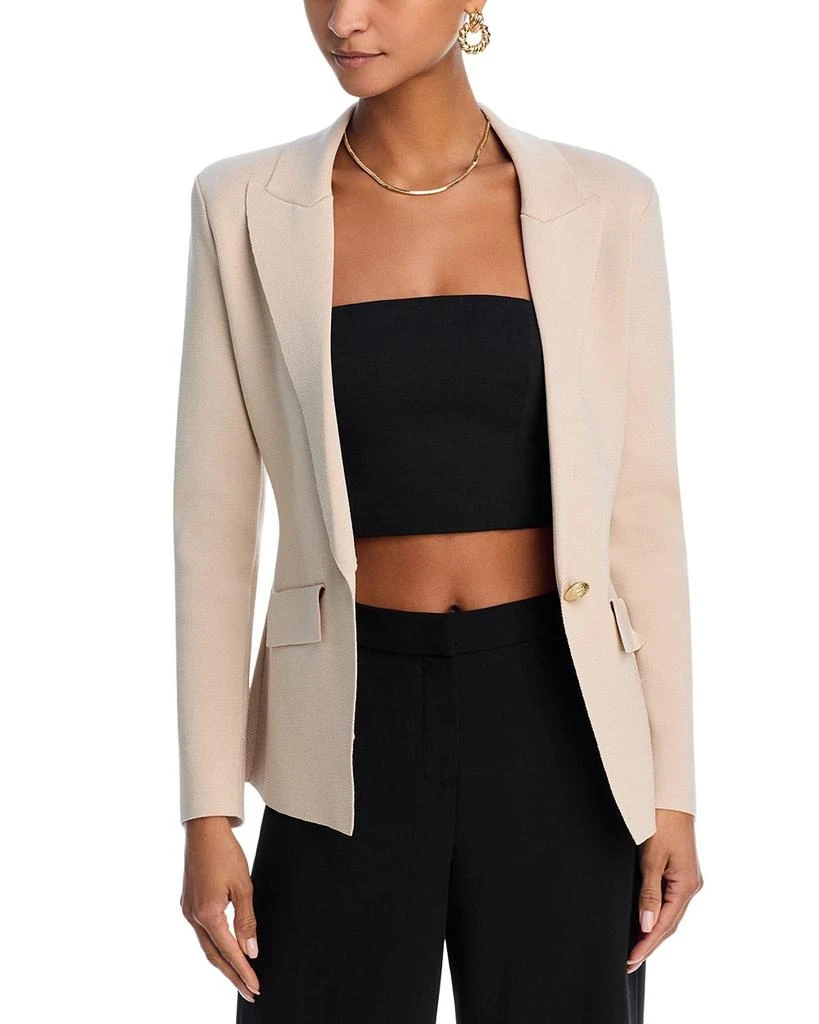 L'Agence Chamberlain Knit Blazer 5