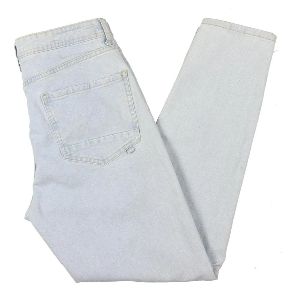 Cotton On Mens Denim Light Wash Straight Leg Jeans 2