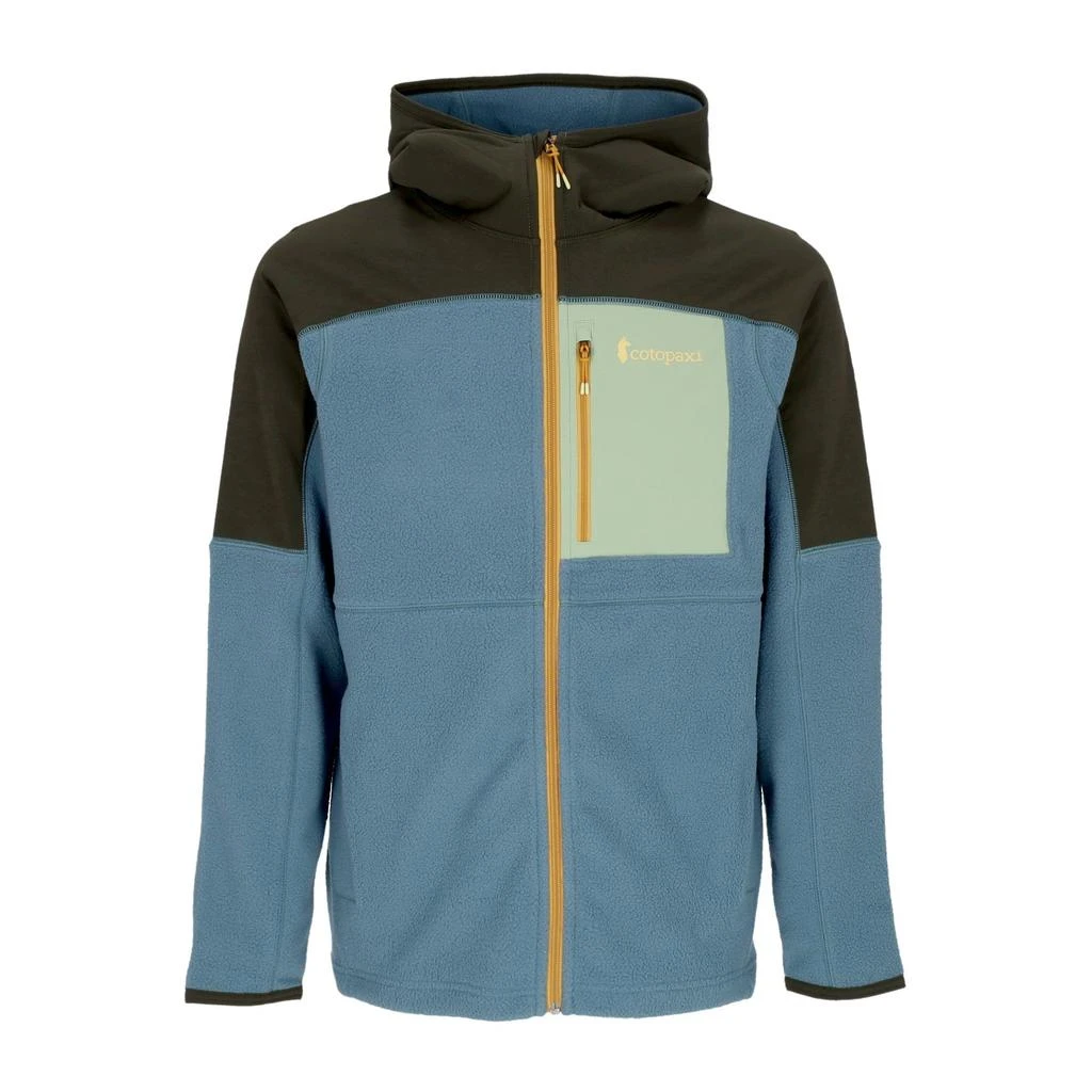 Cotopaxi Men's Fleece Jacket Abrazo Fleece Hoodie Full-zip Jacket Woods/blue Spruce 1