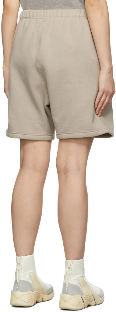Essentials Tan Fleece Sweat Shorts 3