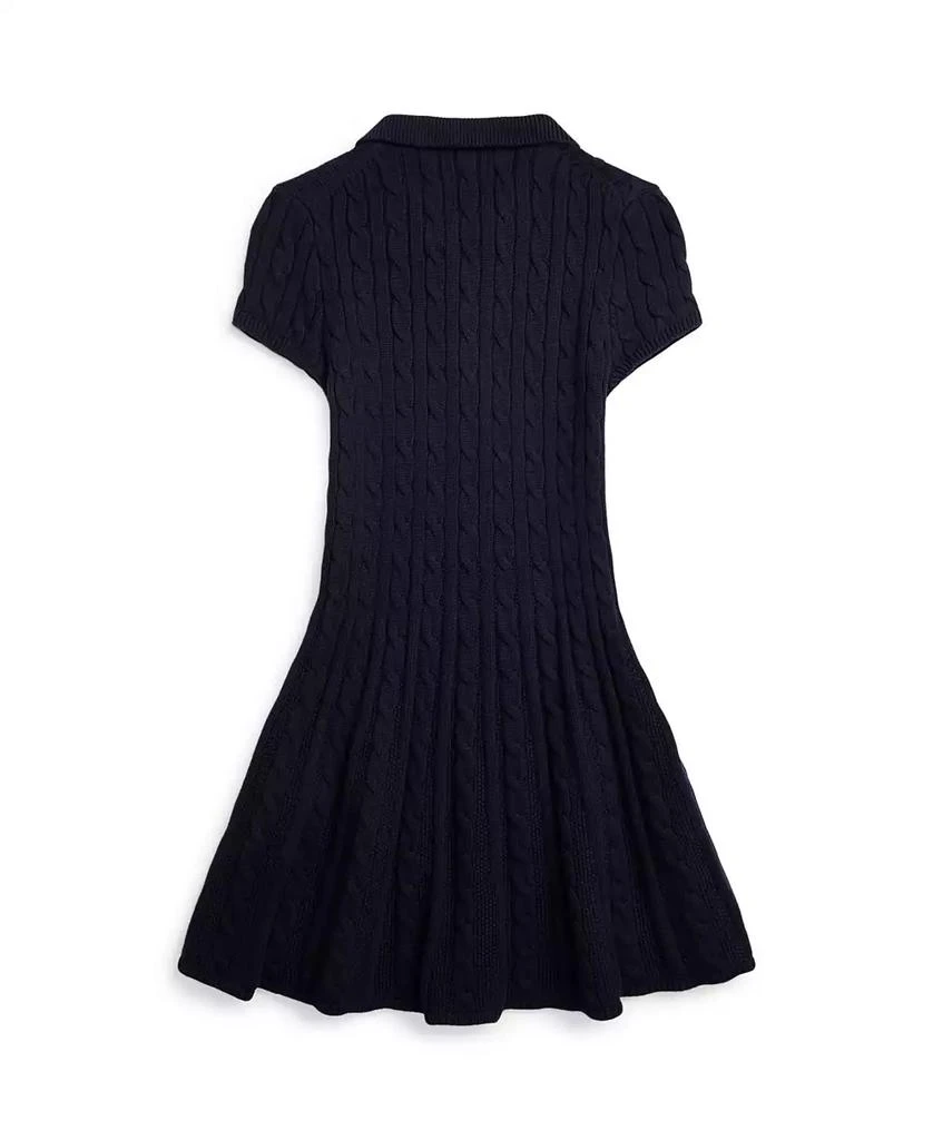 Ralph Lauren Girls
7-16 Cable-Knit Cotton Polo Sweater Dress 5