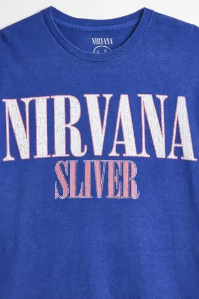 Urban Outfitters Nirvana Sliver Washed Cotton Graphic Tee 3