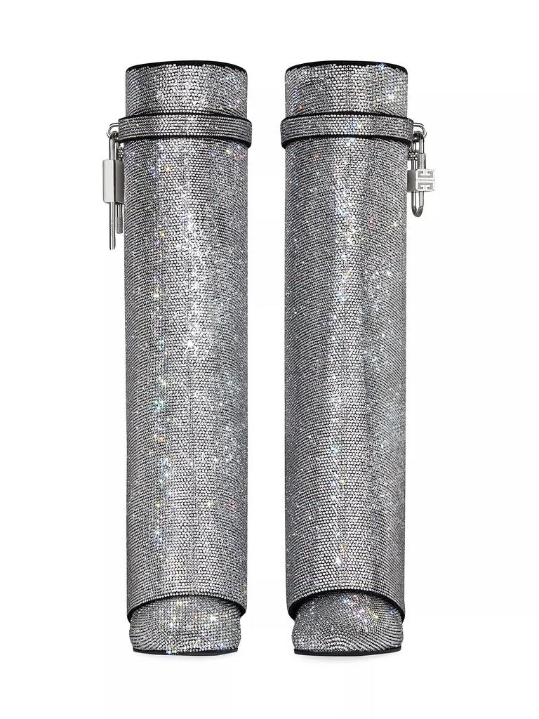 Givenchy Shark Lock Boots Wide Fit In Strass 5