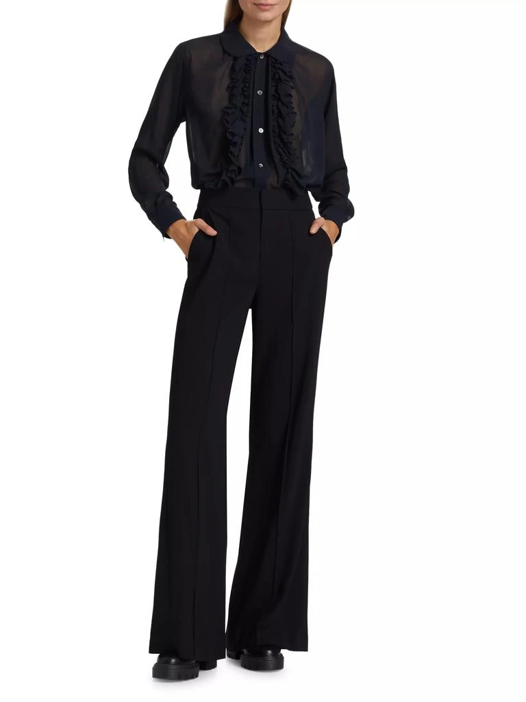 Comme des Garcons Sheer Ruffle Blouse 2