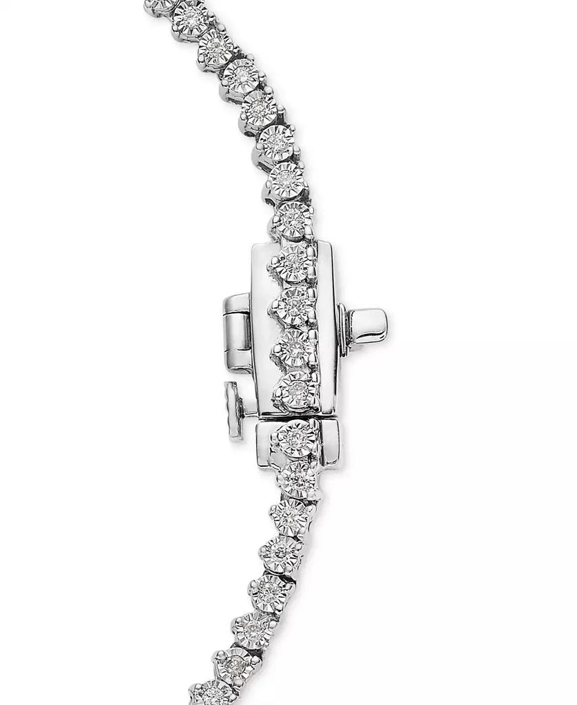 Macy's Diamond Graduated Tennis Necklace (5 ct. t.w.) in 14K White Gold or 14k Yellow Gold 5