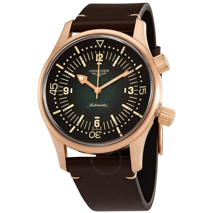 Longines Heritage Automatic Green Dial Men's Watch L3.774.1.50.2 1