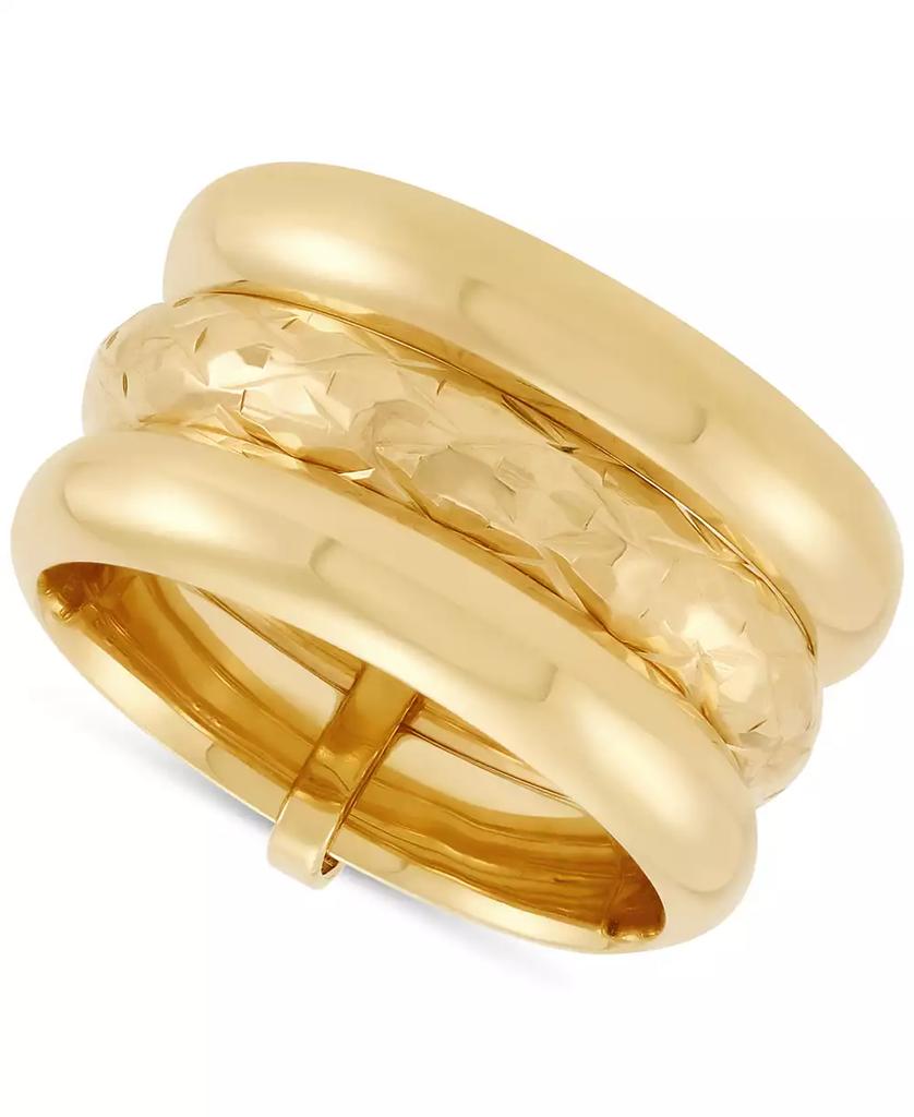 Macy's 3-Pc. Set Polished Band Rings in 14k Yellow Gold