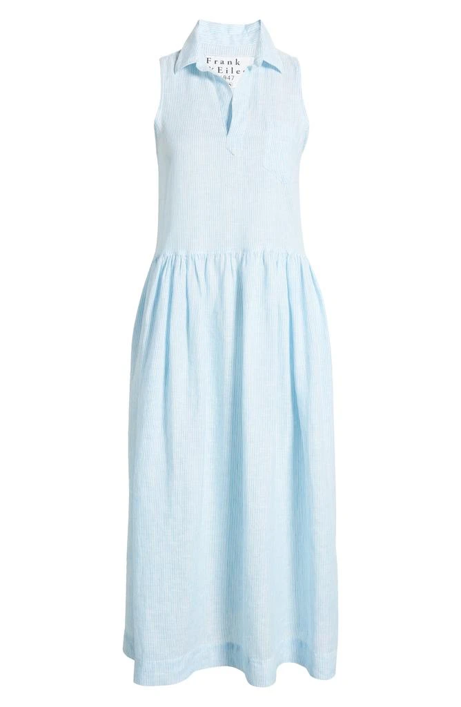 Frank & Eileen Daphne Linen Maxi Shirtdress 5