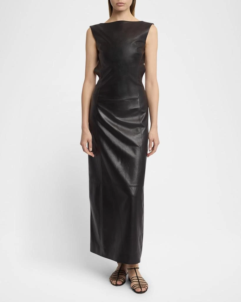 Proenza Schouler Long Leather Backless Dress - Dresses & Skirts - Free  Shipping - BeyondStyle