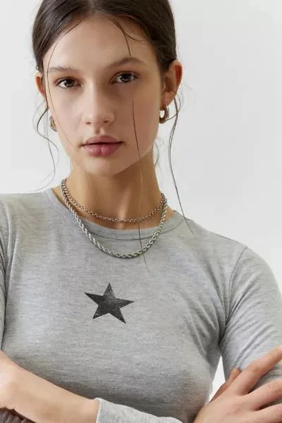 Urban Outfitters Star Long Sleeve Tee 3