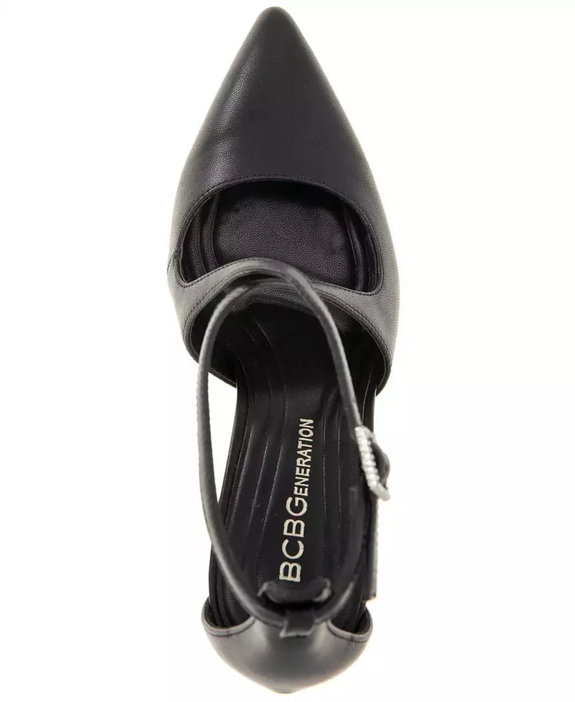 BCBG Women's Bromi Criss-Cross Strappy Pumps 4