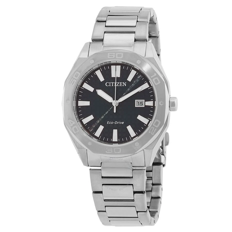 Citizen Eco-Drive Black Dial Men's Watch BM7630-80E 1