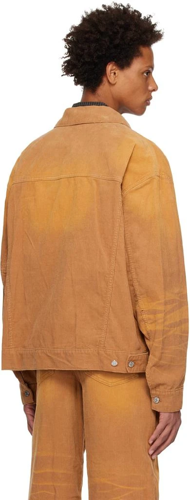 We11done Tan Oversized Jacket 3