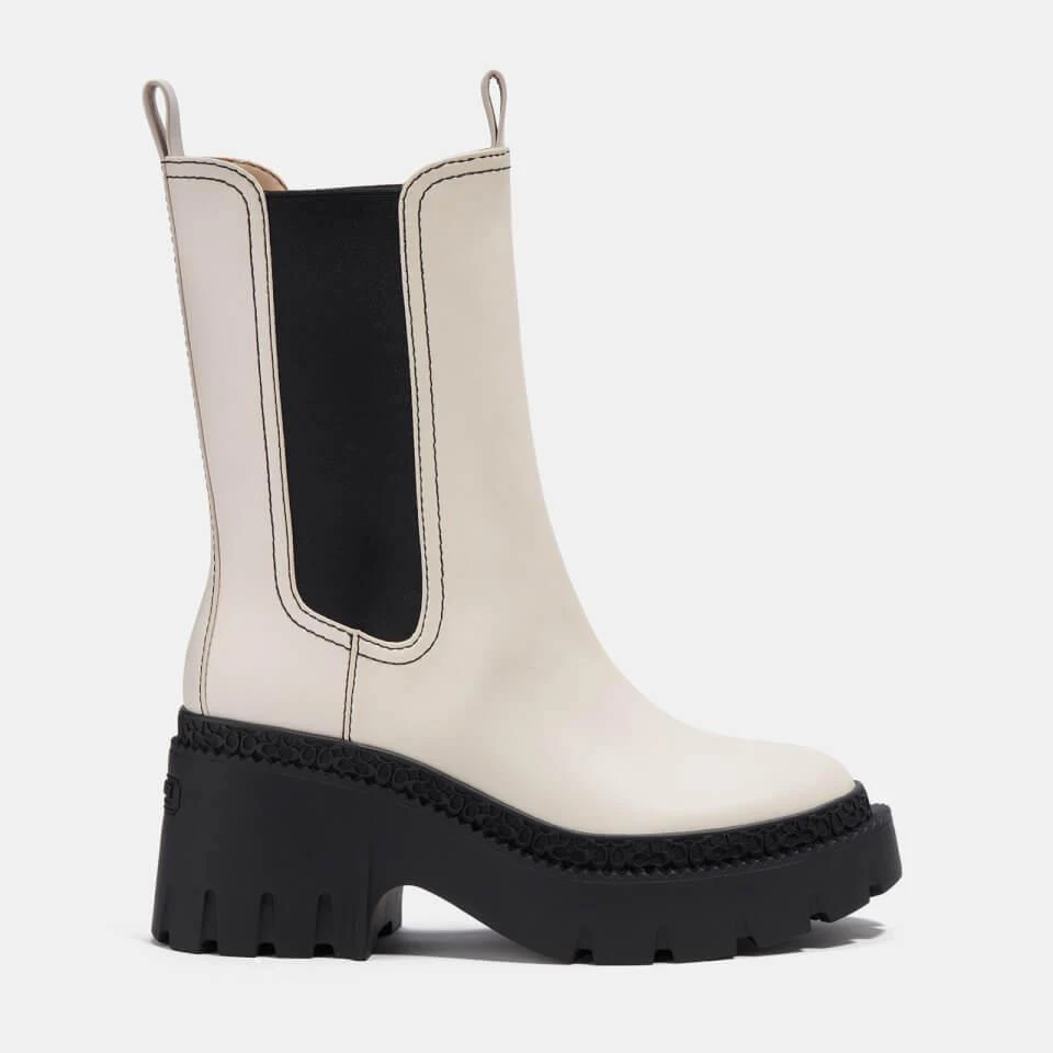 Coach COACH ALEXA LEATHER HEELED CHELSEA BOOTS 1