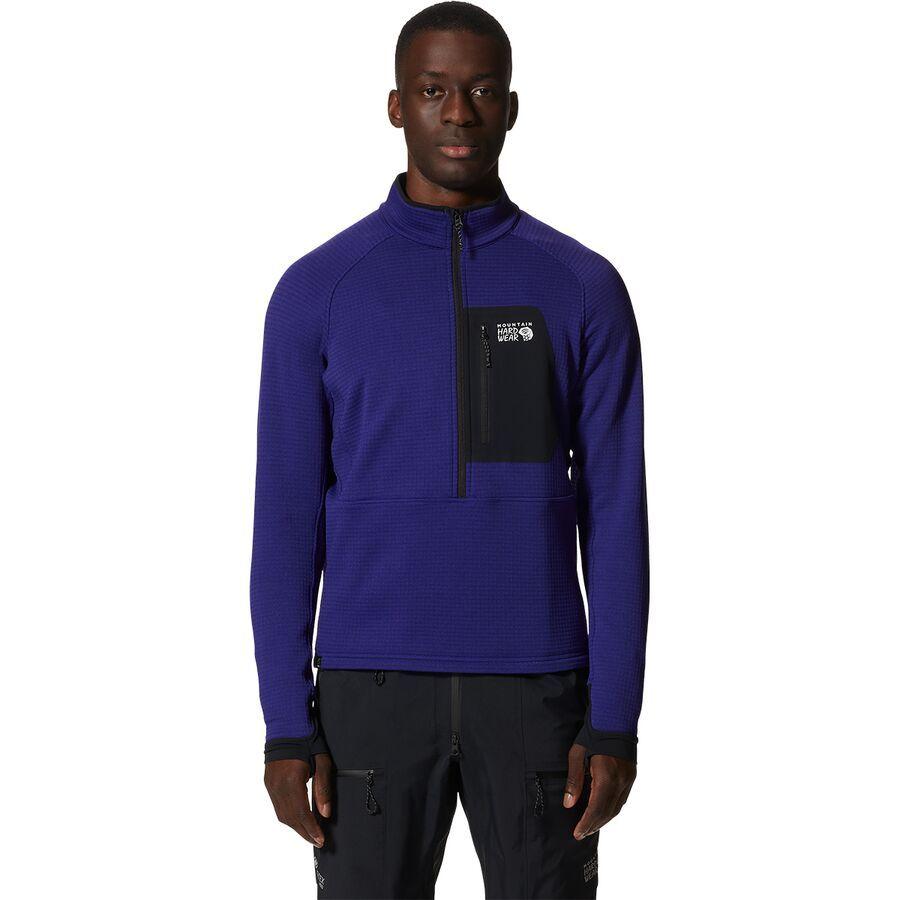 And Wander Blue Gramicci Edition Brushed Nylon Jacket - Outdoor