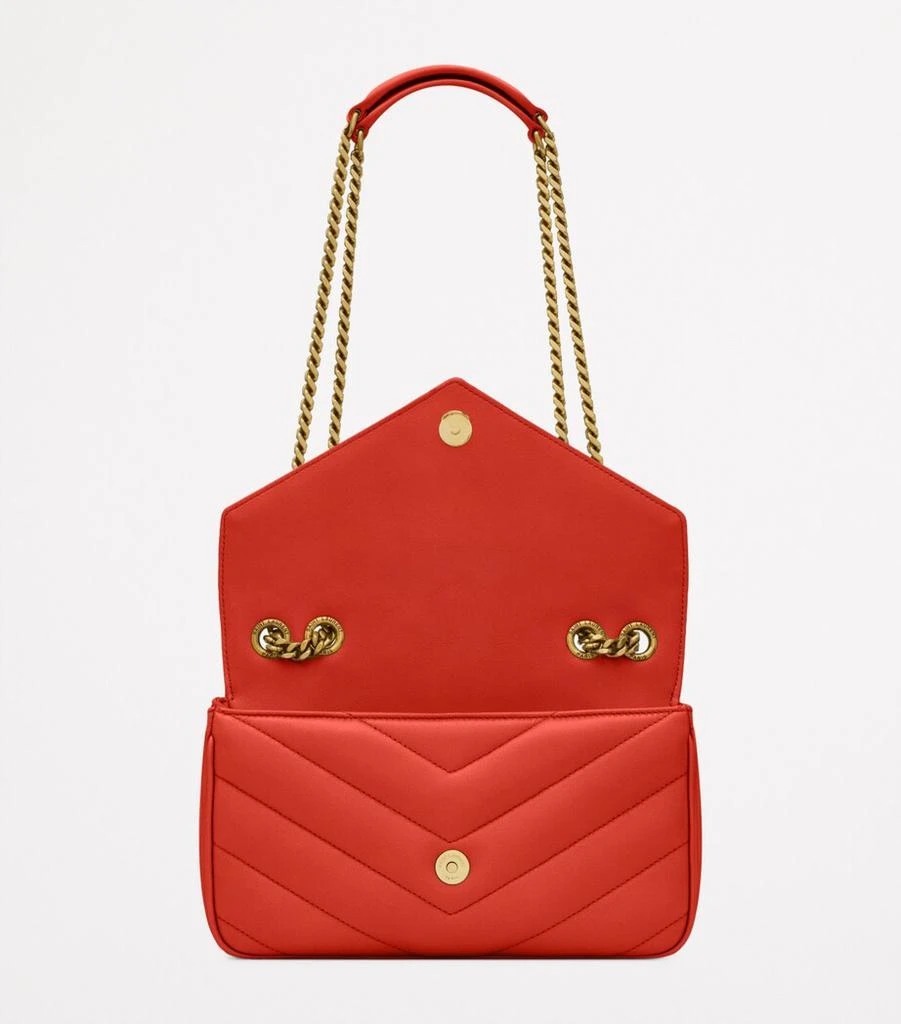 Yves Saint Laurent Small Leather Loulou Shoulder Bag 4