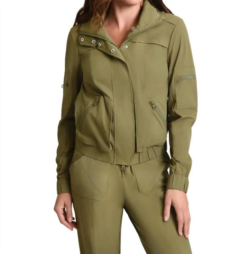 Blanc Noir Mastermind 2.0 Jacket In Burnt Olive 1