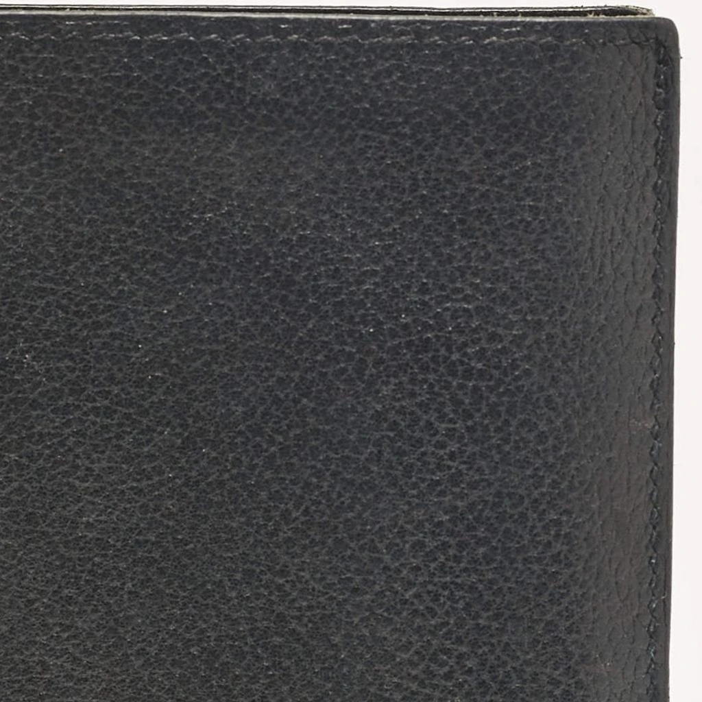 Hermes Hermes Noir Evercolor Leather Bifold Wallet 4