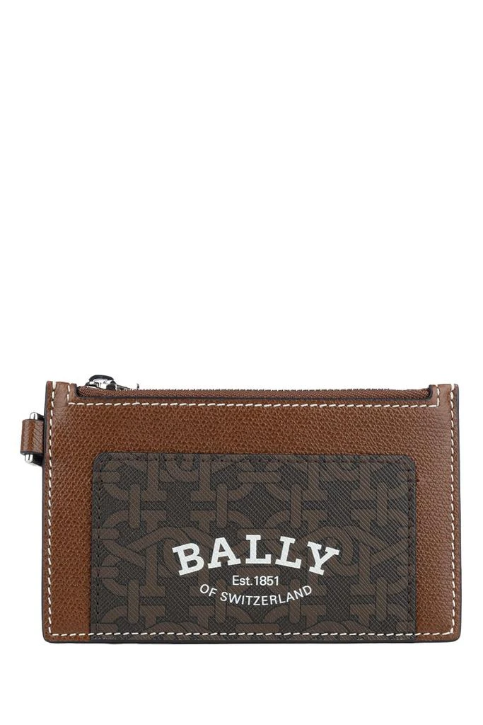 Bally Bally Logo-Printed Card Case 1