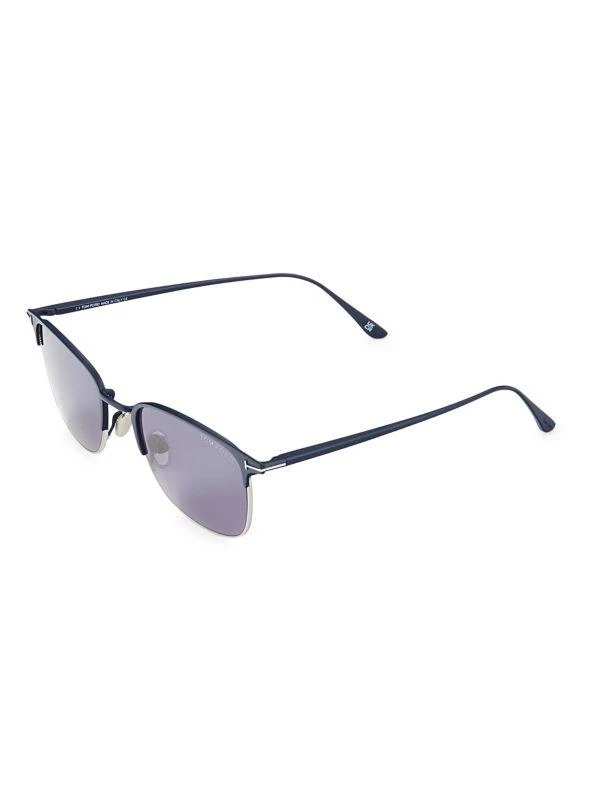 TOM FORD 52MM Clubmaster Sunglasses 2