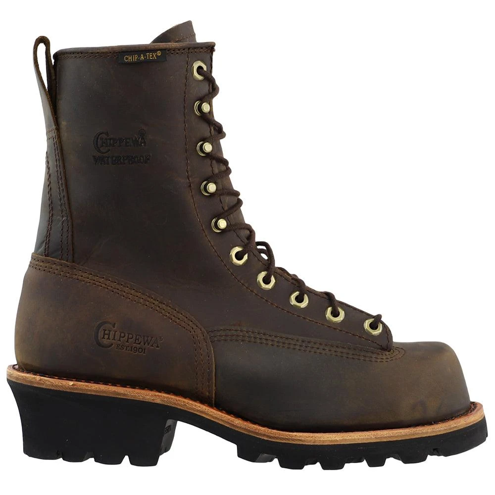 Chippewa Paladin Bay Apache 8 Inch Waterproof Steel Toe Work Boots 1