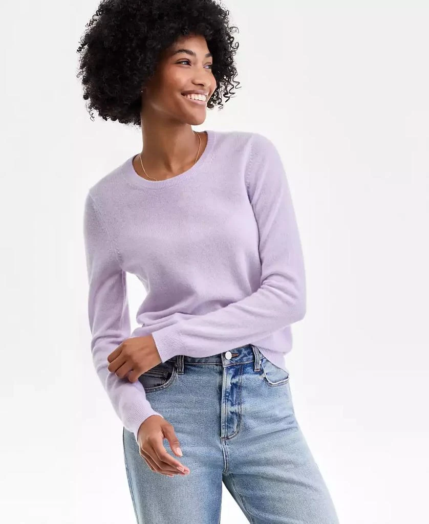 Charter Club Women
s Long-Sleeve Crewneck Sweater, Macy
s Exclusive