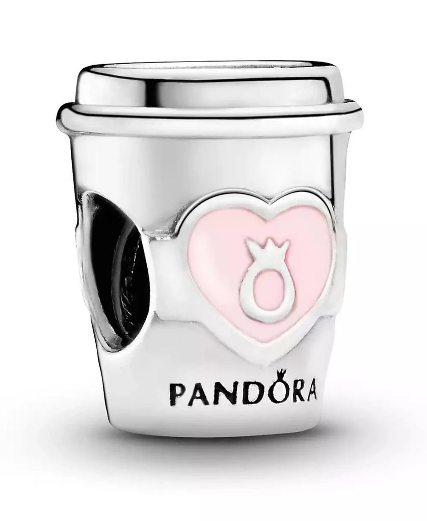 PANDORA Sterling Silver Take a Break Coffee Cup Charm