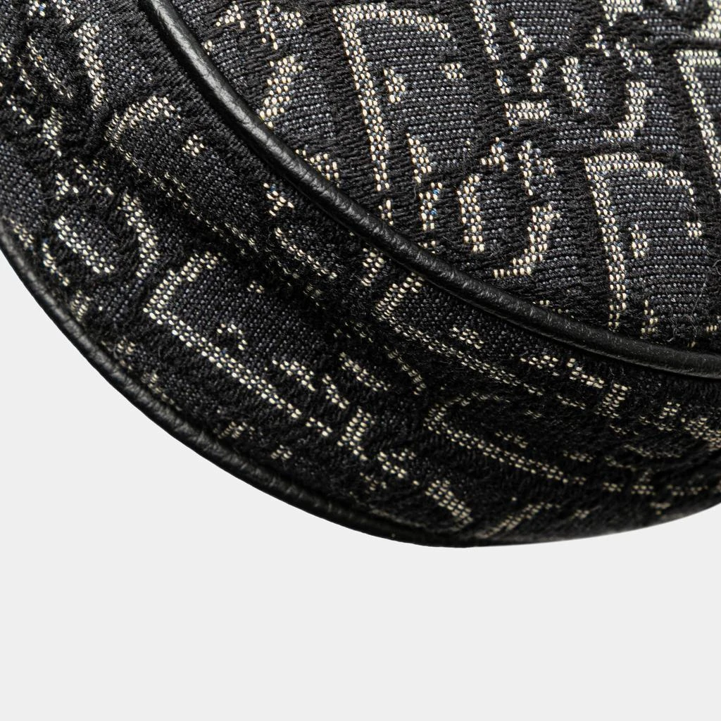 Dior Dior Black Oblique Canvas Saddle Crossbody 6