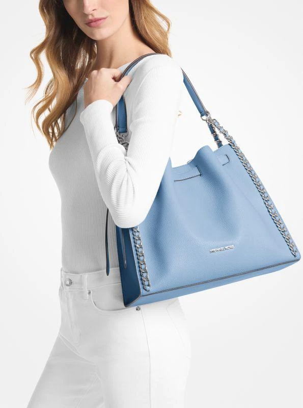 Michael Kors Mina Large Chain Shoulder Bag 3