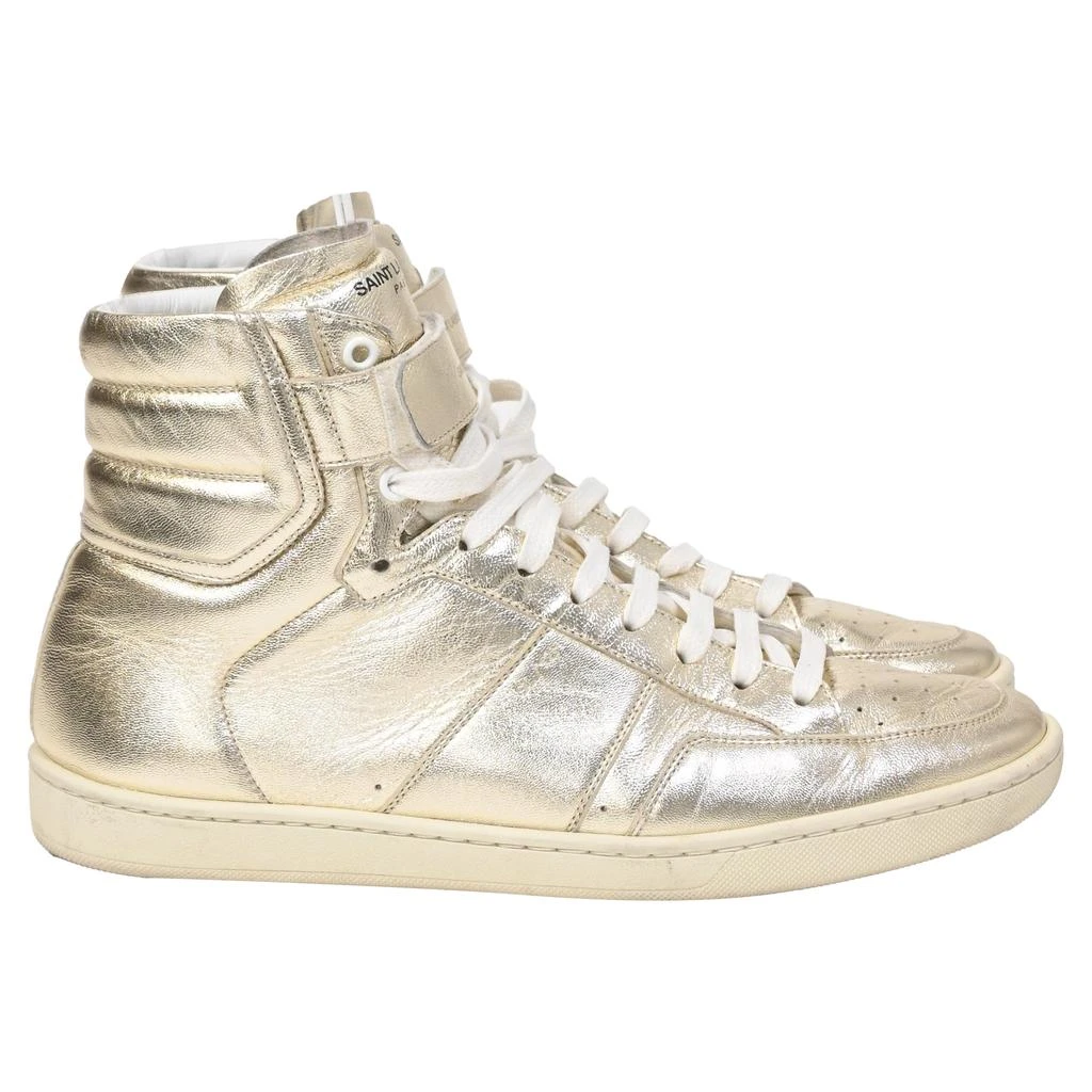 Yves Saint Laurent SL/12H Sneakers in Gold Leather 1