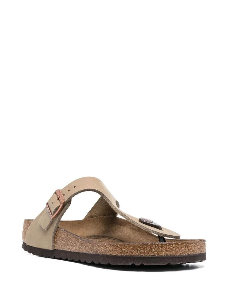 Birkenstock GIZEH OILED LEATHER SANDALS 4