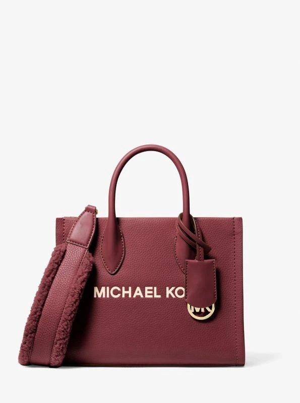 Michael Kors Mirella Small Pebbled Leather Crossbody Bag 1