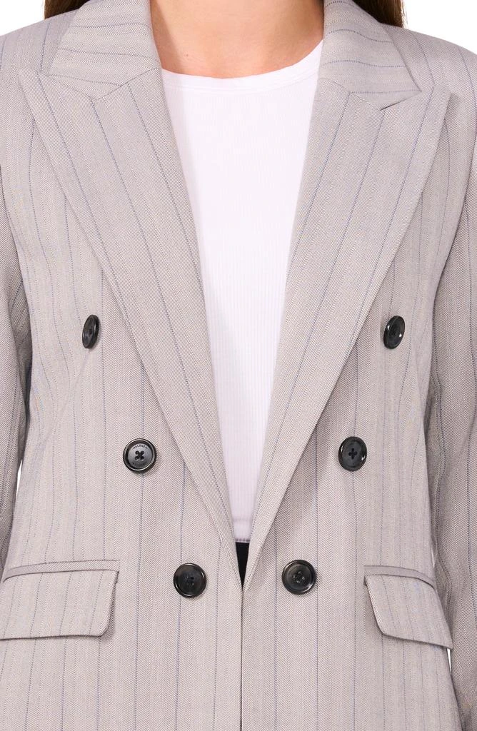 Halogen Pinstripe Open Front Blazer 6