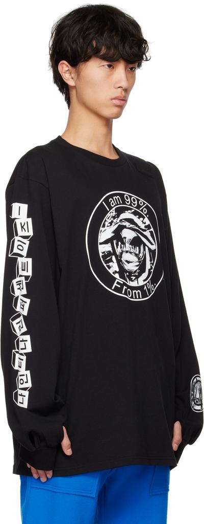 99% IS Black 'Our Faith' Long Sleeve T-Shirt