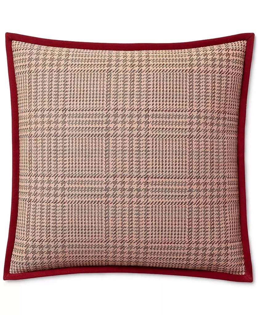Ralph Lauren Hallie Checked Decorative Pillow, 18" x 18" 1