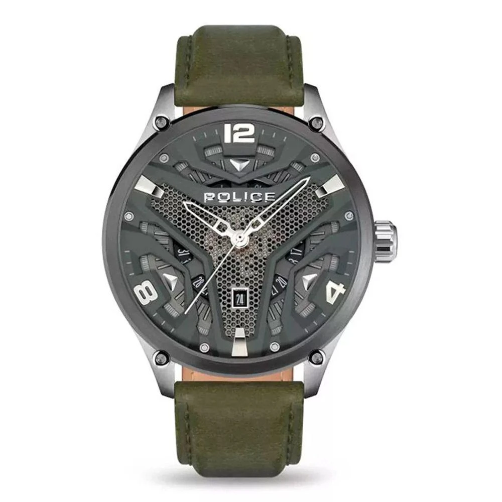 POLICE Leather Men's Watch 1